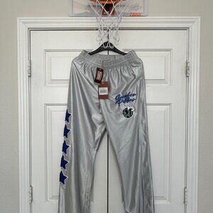DALLAS MAVERICKS X SNEAKER POLITICS X MITCHELL & NESS TEAR AWAY PANTS-NWT